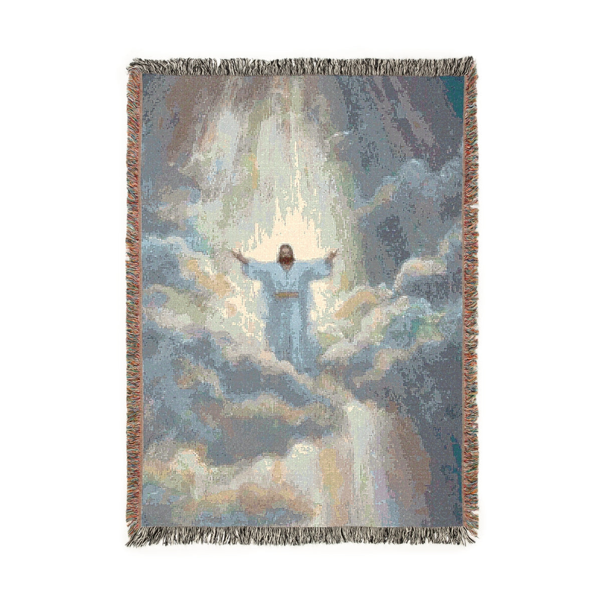 handmade jesus blanket