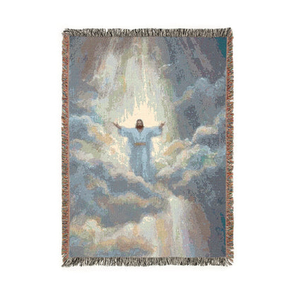 handmade jesus blanket